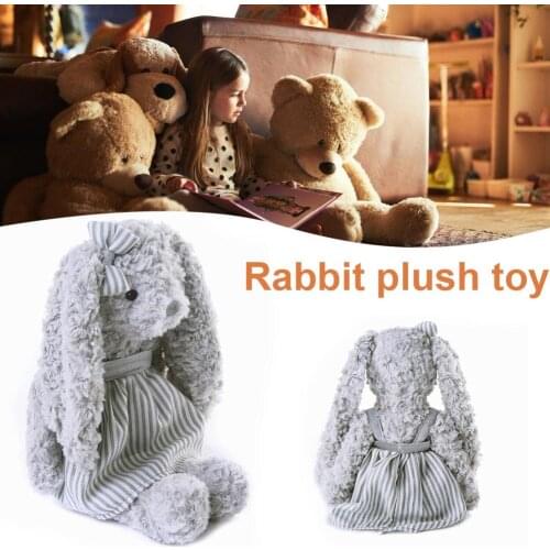 Lovely Rabbit Plush Doll Stuffed Animals Toys Dressing Rabbit Soft Doll For Kids Girls Birthday Gift