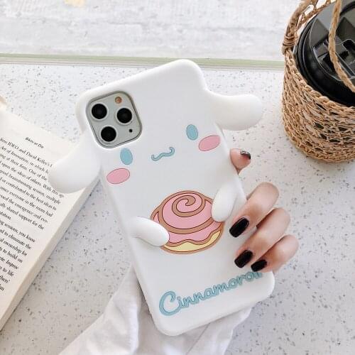 Cute Cartoon Phone Protective Case For iPhone 11 Pro Max XS XR X Soft Silicone Cover For iPhone XS Max 8 7 6 Plus For Girls Case