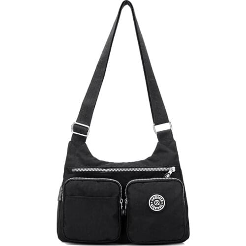 Fashion Mini Shoulder Bags Multi Zipper Pocket Women Small Messenger Crossbody Bag Ladies Satchel Handbag Cellphone Pouch