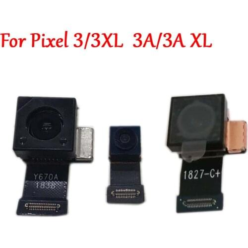 Original Front Rear Big Back Camera Module Flex Cable Replacement Parts For LG Google Pixel 3/Pixel3 XL/Pixel 3A/Pixel 3A XL