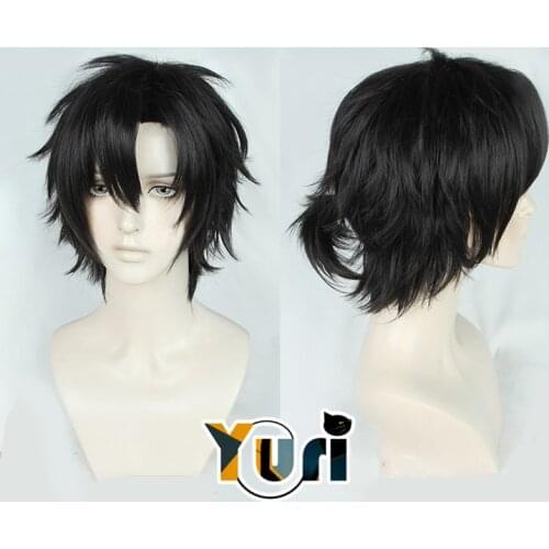Human Use Anime Link Click Shiguang Daili Ren Cheng Xiaoshi Cosplay Black Hair Wig LHZ Sa