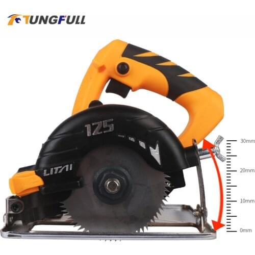 Industrial Grade Multifunctional Cutting Machine Household Marble Machine Wood Stone Tile Cutting Saw Slotting Machine