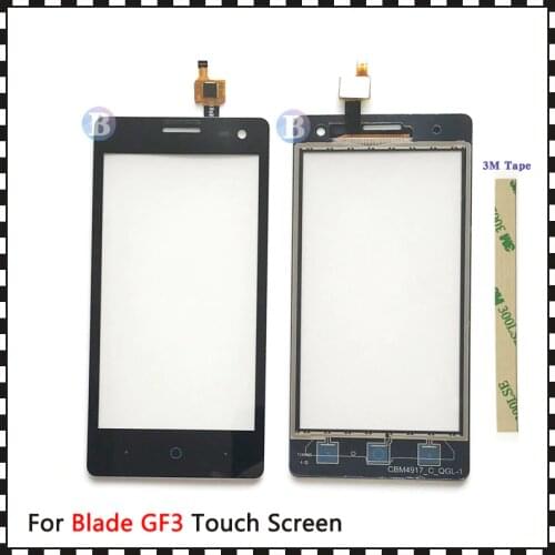 Replacement High Quality 4.5" For ZTE Blade GF3 T320 V831 Touch Screen Digitizer Sensor Outer Glass Lens Panel