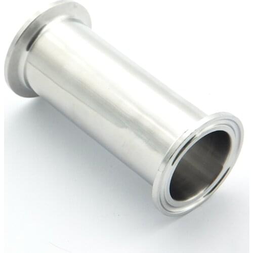 51mm OD 304 Stainless Steel Pipe Sanitary Spool Tube Length 510mm For Homebrew Fit 2" Tri Clamp