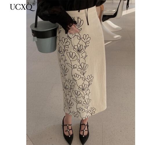 Женские юбки миди UCXQ China At AliExpress