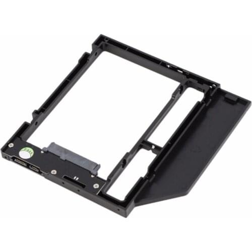 Universal 2nd HDD Caddy 12.7mm SATA 3.0 to 2.5 '2 2TB Enclosure Hard CD-ROM For Notebook Bay Optical SSD Drive Disk Case B9I3