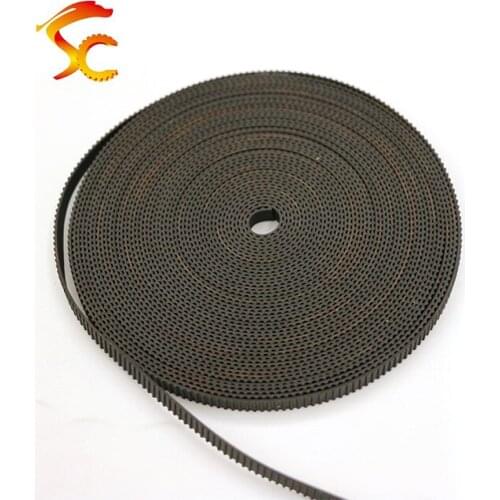 High Quality 10meters/LOT MXL 6mm timing belt Pitch=2.032 open rubber belt width 6mm 3D Printer belt Free Shipping