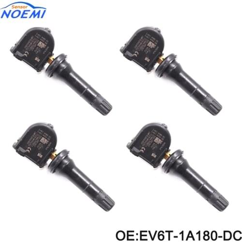 YAOPEI 4PCS EV6T-1A180-DC Tire Pressure Sensor TPMS Sensor For Ford B-Max Fiesta Kuga Ecosport EV6T1A180DC