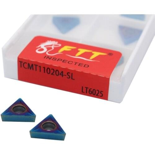 10pcs TCMT110204 SL LT6025 tungsten carbide inner turning carbide carbide lathe tool lathe tool