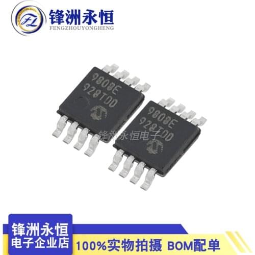 5pcs/lot MCP9808-E/MS 9808 SOP-8 SENSOR TEMP I2C/SMBUS 8MSOP MCP9808T-E/MS