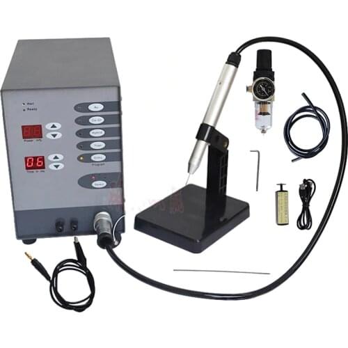 110V/220V Stainless Steel Spot Laser Welding Machine Automatic Numerical Control Pulse Argon Arc Welder for Soldering Jewelry