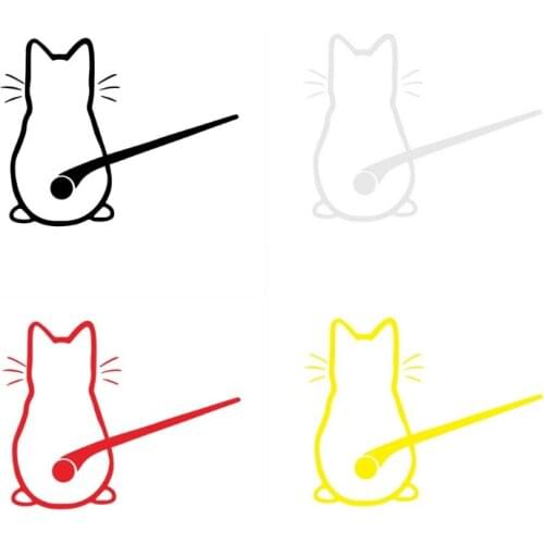 Art Design Funny Cat Car Sticker Car Body Window Rear Glass Auto Decoration Car Styling Stickers and Decals