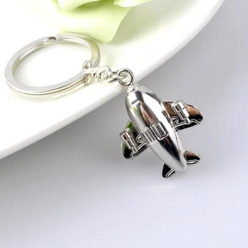 Keychain Fashion Car Keychain aircraft key chains Gift arrival Personalized Chains Auto Key Chain chave key rings