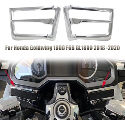 For Honda Goldwing 1800 F6B GL1800 New Motorcycle Chrome Speaker Grille 2018 2019 2020