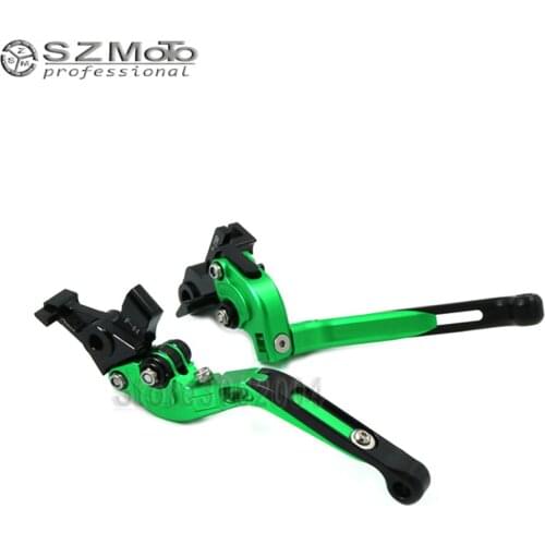 For KAWASAKI ER-6N / F ER6N 2009-2016 2015 2014 Motorcycle Accessories Folding Extendable Adjustable Brakes Clutch Levers CNC