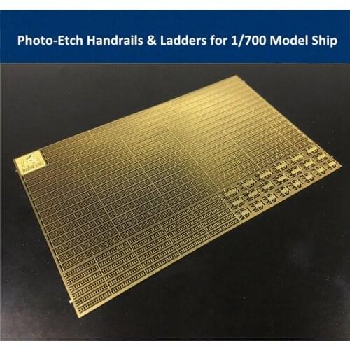 Photo-Etched PE Handrail & Ladder for 1/700 Model Ship CYPE005 Universal PE Railing Ladder Escalator CNIM Hot