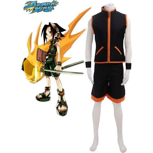 Shaman King you asakura outfit cosplay halloween costume