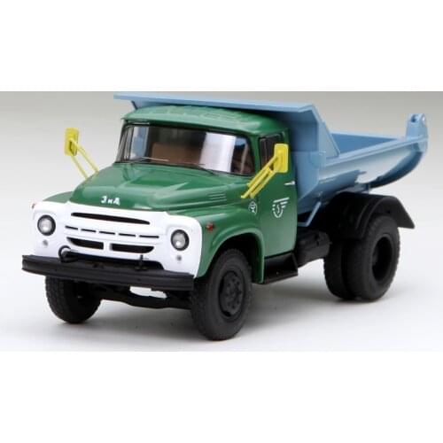 1:43Scale Russia Dump Truck ZIL555 Loading Truck Transporter Alloy Simulation Car Model Collection Decoration Gifts KidsToysBoys