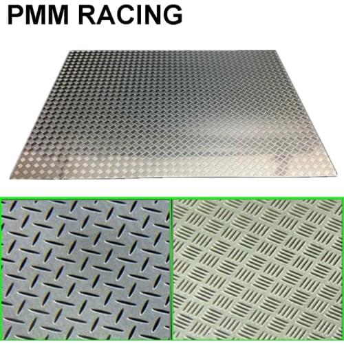 Metal stainless steel anti slide plate four claw pattern and cross pattern For 1/14 Tamiya RC Truck car Scania Actros MAN Arocs