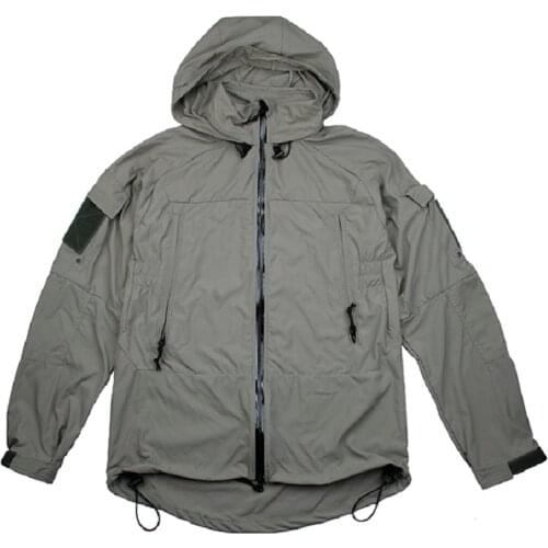 Tmc3229 New PCU L5 Punching Windbreaker Coat Cordura Soft Shell Fabric