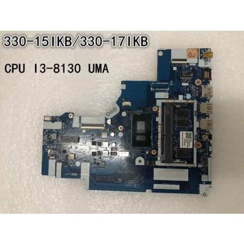 Original laptop Lenovo ideapad 330-15IKB/330-17IKB Motherboard mainboard NM-B451CPU I3-8130 UMA FRU 5B20R19898 5B20R60935