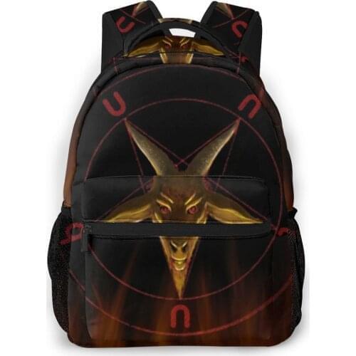 Satan Backpack for Girls Boys Travel RucksackBackpacks for Teenage school bag