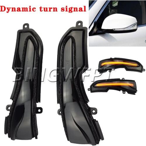 LED Dynamic Turn Signal Light Side Mirror Sequential Indicator Blinker Lamp For Infiniti Q30 Q50 Q60 Q70 QX50 QX60 QX70
