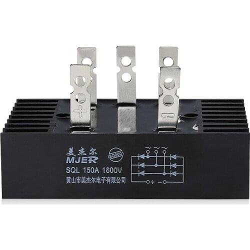 SQL150A 1600V Three-phase Bridge Rectifier SQL150A1600V 1PC SMALL SQL 150A Three Phase Bridge Rectifier SQL150A1600 V SMALL