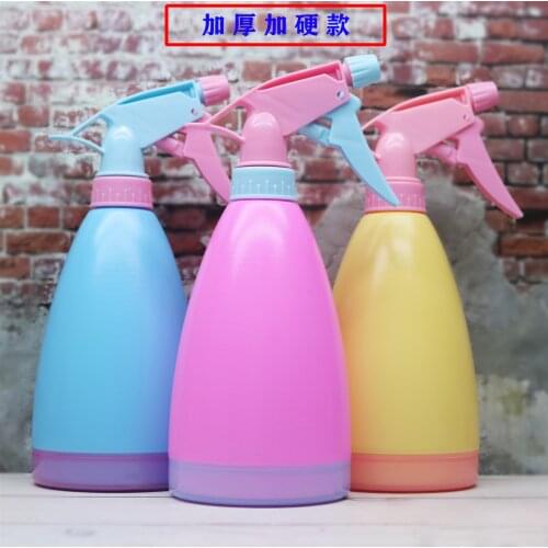 Candy Color Hand Pressure Type Garden Plastic Watering Can Watering Spray Can Spray Bottle