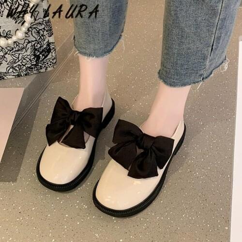 Rimocy Office Ladies Classic Leather Low Heel Spring 2021 Square Non-slip Upper Work Shoe Ladies Casual Full Colored Single Shoe