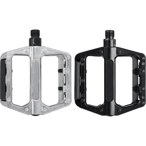 1 Pair Bicycle Mountain Bike Pedals Aluminum Alloy Platform DU Sealed Bearing MTB Bicycle Pedals Accessories