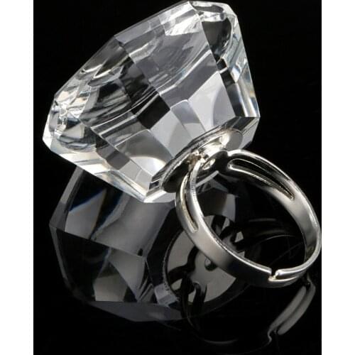 1 Pcs Eyelash Extension Crystal Glass Adhesive Glue Ring Holder Pallet