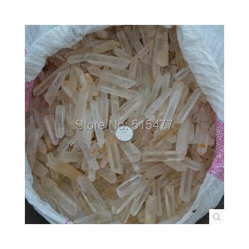 1000g (2.2LB) NATURAL SMALL CLEAR QUARTZ CRYSTAL POINTS ROUGH ORIGINAL