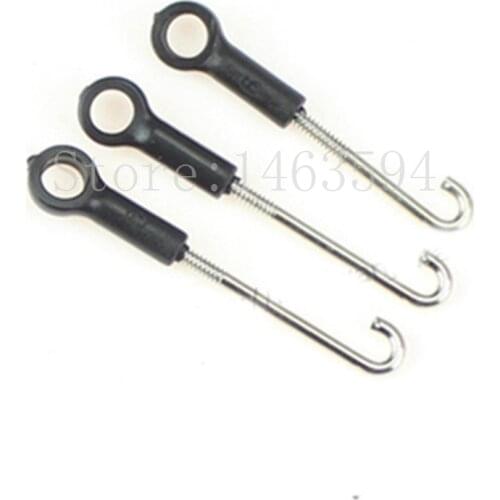 3PCS connect buckles set for XK K130 RC Helicopter Spare Parts Low rod