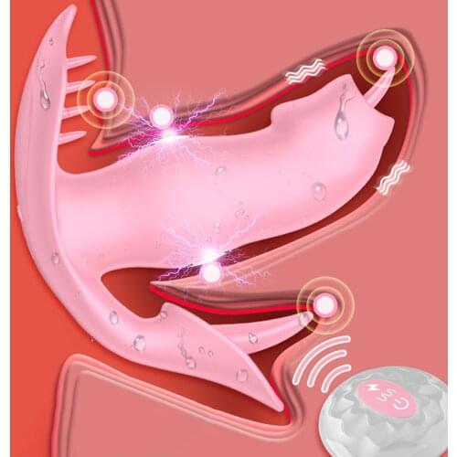 3 IN 1 Tongue Licking Vibrator Erotic G Spot Vibrating Anal Vagina Clitoris Stimulator Wearable Oral Tongue Sex Toys For Women