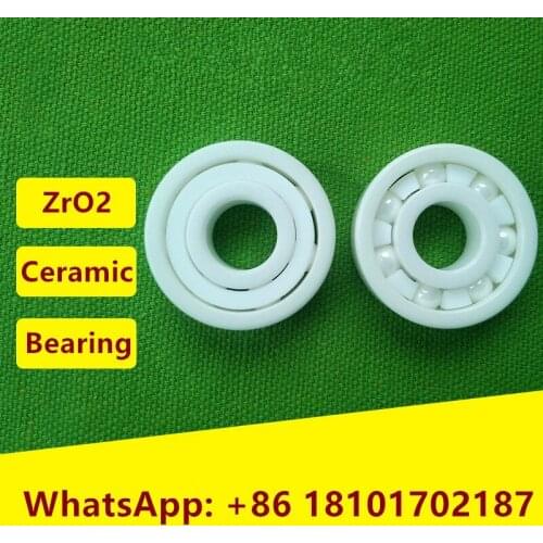 5pcs/lot 686 ZrO2 full Ceramic bearing 6x13x3.5 mm Zirconia Ceramic deep groove ball bearings 6*13*3.5