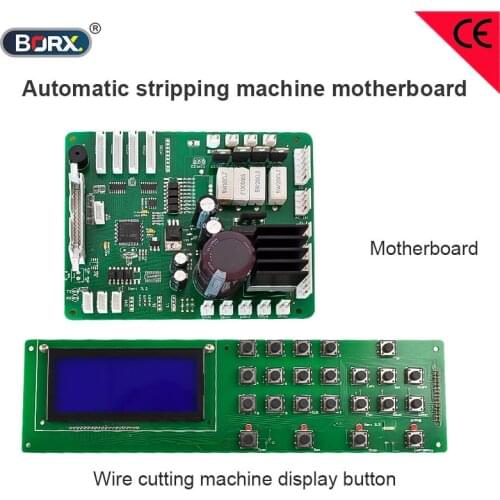 Automatic wire stripping machine motherboard Control panel display buttons mother board for computer strip machine