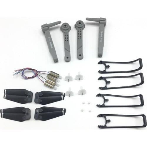 E99pro S70pro RC Drone Universal Accessories Propeller Motors Engines Arm Leg Big Gear Remote Control Quadcopter Spare Part