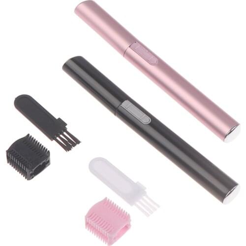 Practical Electric Face Eyebrow Scissors Hair Trimmer Mini Portable Women Body Shaver Remover Blade Razor Epilator 1pc