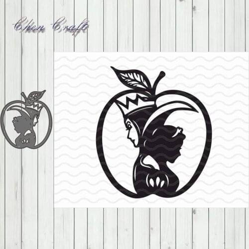 Metal Cutting Dies Two-sided beauty apple Stencils for DIY Scrapbooking Stamp/photo album Decorative Embossing DIY Paper