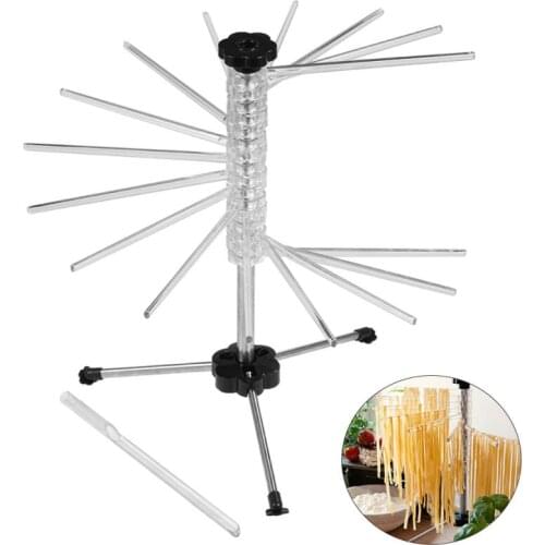 Multi-rods Collapsible Pasta Drying Linguine Vermicelli Needle Rack Home Restaurant Kitchen Tool