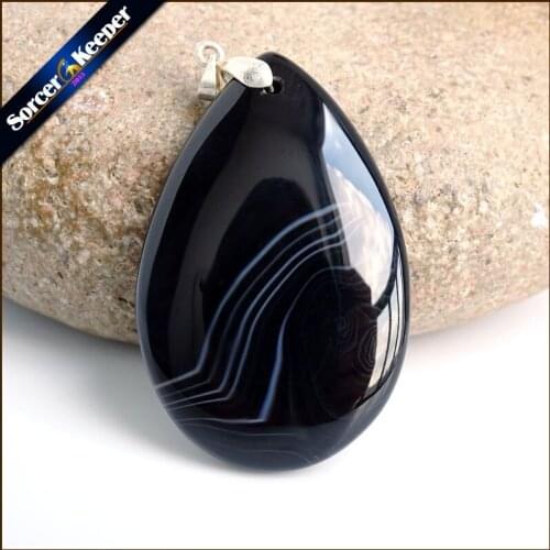 Fashion Women Man Necklace Pendant Big Natural Botswana Agates Stone Pendant Slide Healing Crystals for Jewelry Making US871