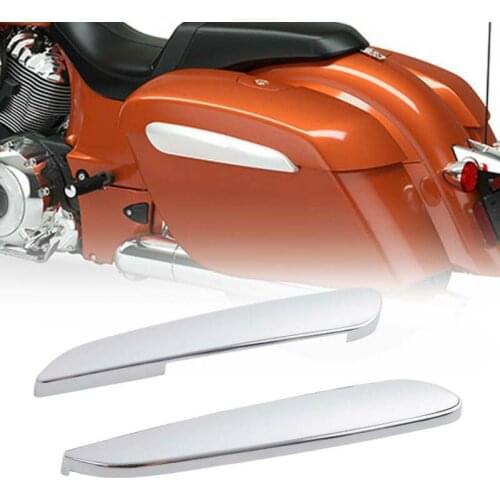 Motorcycle Chrome Saddlebag Lock Hinges For Indian Chieftain Dark Horse Classic Roadmaster chieftain limited 2019-2020