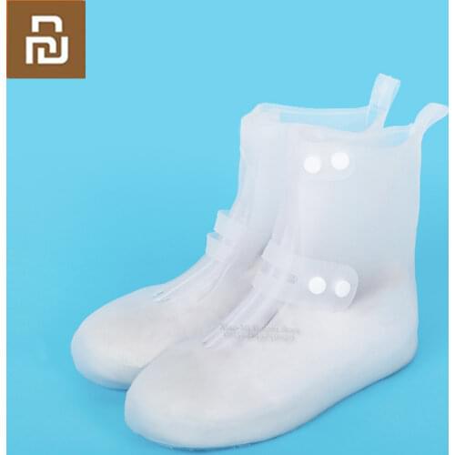 Xiaomi Non-slip Portable Rain Boots Men and Women Wear-resistant Non-slip High-tube Waterproof Shoe Cover Reusable Mijia