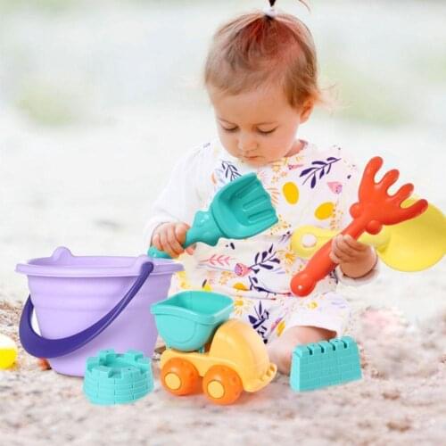 Beach Toys For Kids Baby Beach Game Toy Children Sandbox Set Kit Summer Toys For Beach Water Cart Sand Kids Play Gifts Play