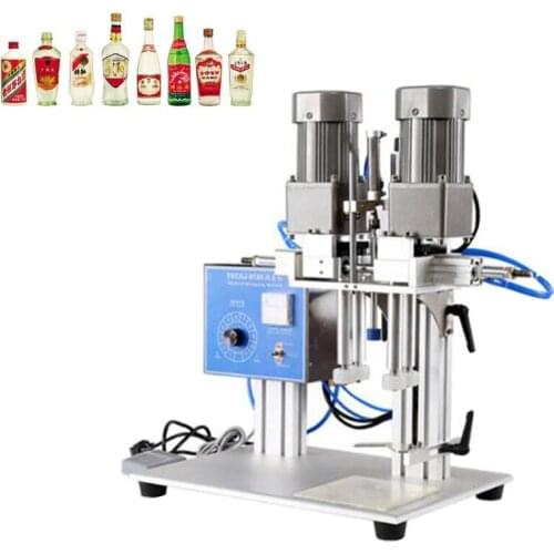 Semi-automatic bottle cap screwing machine bottle cap sealing machine electric capping tool cola soda bottle chuck