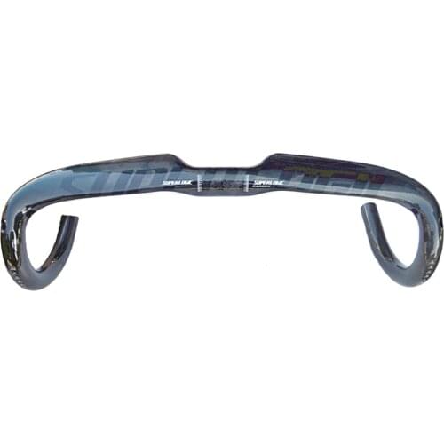 Sale Bicycle Parts Accessories Handlebar Road Ud Full Carbon Fiber 31.8*400 420 440mm Bike Parts Internal Cable Routing