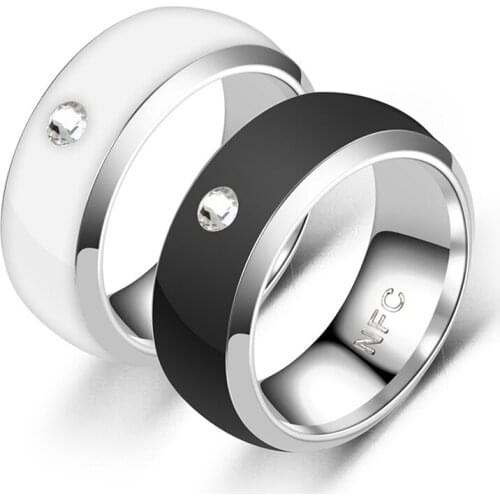 Ring Universal NFC Ring Multifunctional Waterproof Smart Ring Smart Wearable Fashion Finger Digital Ring Smart Accessories