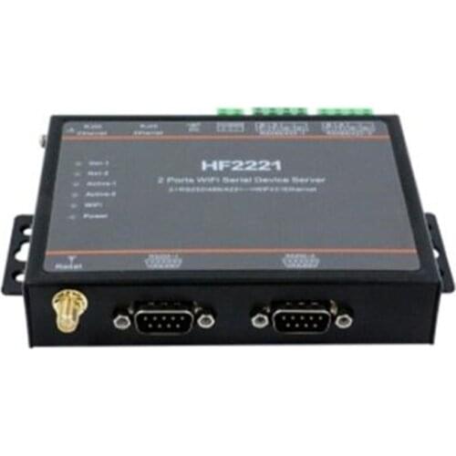 Wifi module 2211/2221 Industrial Modbus Serial RS232 RS485 RS422 to WiFi Ethernet Converter Device TCP IP Telnet Modbus 4M Flash