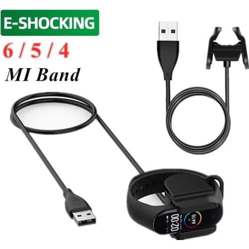 USB Chargers Cable For Xiaomi mi Band 6 5 4 Charger Cord Smart Band Wristband Bracelet Dock Charging Cable Line for MiBand 6 5 4